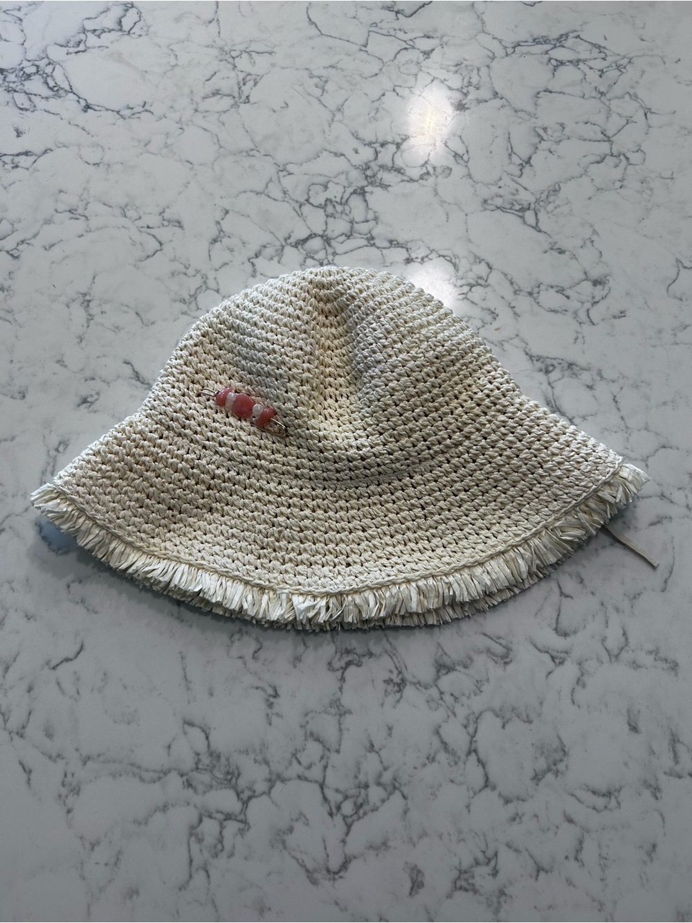 Kendra Scott Gia Straw Bucket Hat